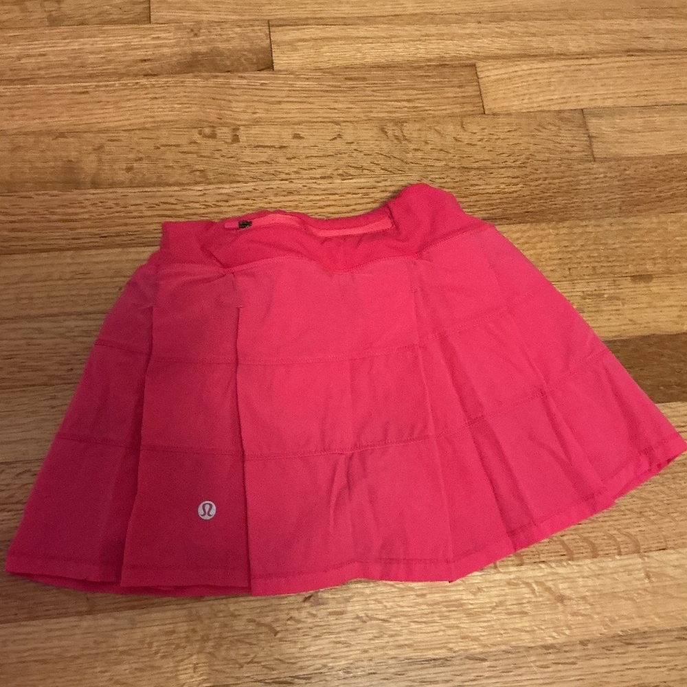 Hot pink Lululemon skirt